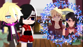 💎Different children's ships reacts to...||1/4 Boruto & Sarada|| 💎《My AU》