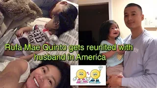 Rufa Mae Quinto gets reunited with husband in America!