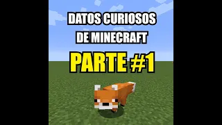 Datos curiosos de minecraft #1