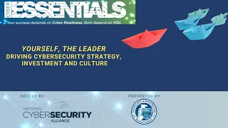 CISA Cyber Essentials Chapter 1: Yourself, The Leader