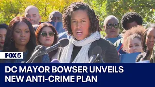 DC Mayor Bowser unveils new anti-crime plan