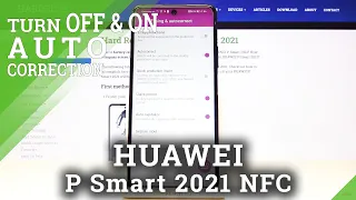 How to Activate SwiftKey Autocorrection in HUAWEI P Smart 2021 NFC – Keyboard Settings