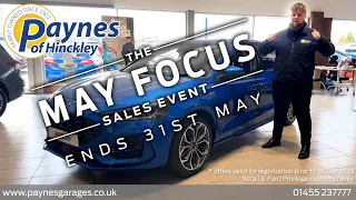 New Ford Focus Sale Event : Ends 31 May 2023!