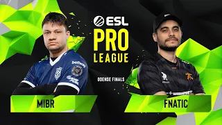 CS:GO - MIBR vs. Fnatic [Inferno] Map 1 - Group A - ESL Pro League Season 10 Finals