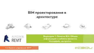 Лекция 1.2. Понятие в программе (Revit_#СВОИ)