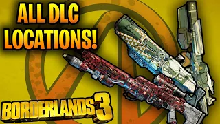 All DLC 4 Legendary Weapons & Dedicated Drop Locations! (Borderlands 3)