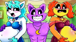 Poppy Playtime 3 Animation // Brewing Cute Baby & Pregnant But CATNAP Is Bad Guy?! Cartoon Game SM
