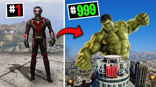 I Spent 100 Hours as Superheroes on GTA 5 RP