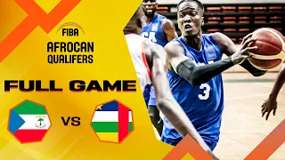 Equatorial Guinea v Central African Rep. | Full Basketball Game | FIBA AfroCan 2023 - Qualifiers