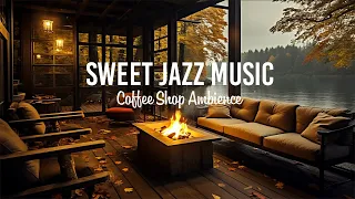 Slow Saxophone Jazz Music in Cozy Bar Ambience - Saxophone Night Jazz Background Music to Happy Mood