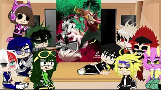 Dekusquad and Bakusquad react to "How strong is Deku" video on TikTok