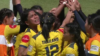 Kazakhstan vs Thailand (Women) Asia Rugby Sevens Series  2018 Sri Lanka 7s