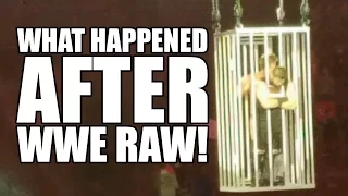 Kevin Owens & Chris Jericho Locked In Cage By Roman Reigns & Seth Rollins WWE RAW, Dec. 19, 2016