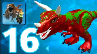 LEGO Jurassic World - Gameplay Walkthrough Part 16 - Medium Dinosaur Paddock (iOS, Android)