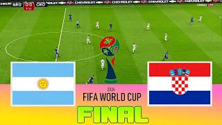 ARGENTINA vs CROATIA - Final FIFA World Cup 2026 | Full Match All Goals | Football Match