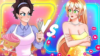 Popular Girl Fight With Famous Chef, Who Gonna Win | Share My Story | Life Diary Animated