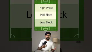 What are the different types of presses in football?