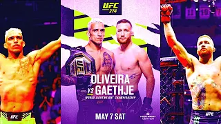 UFC 274 Promo Charles Oliveira vs Justin Gaethje