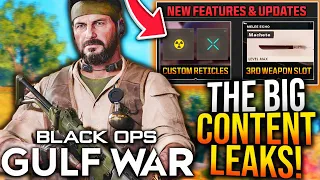 New BLACK OPS GULF WAR MULTIPLAYER LEAKS Reveal Some GREAT NEWS!