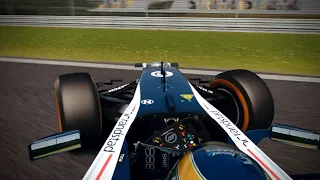 Bruno Senna ''realistic'' Crash Onboard