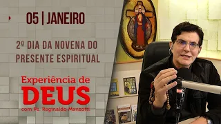 Experiência de Deus | 05/01/24 | 2º DIA DA NOVENA DO PRESENTE ESPIRITUAL | @PadreManzottiOficial