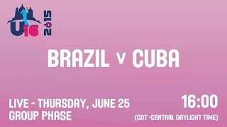 Brazil v Cuba - Group B - FIBA Americas U16 Women’s Championship