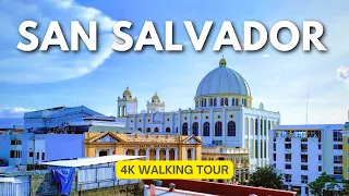 San Salvador, El Salvador 🇸🇻 - Historic Downtown 2020 - 4K Walking Tour