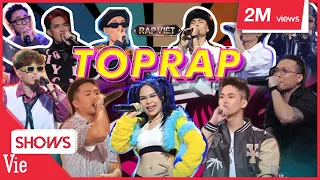 TỔNG HỢP 13 bản rap best performance RAP VIỆT MÙA 3 | PLAYLIST Live Stage - rap hay nhất