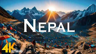 Nepal 4K - Epic Cinematic Music With Scenic Relaxation Film - Travel Nature