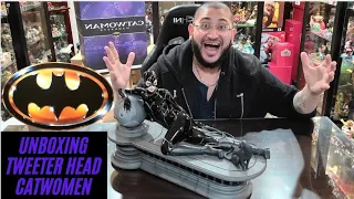 Unboxing Tweeterhead Batman Returns Catwomen