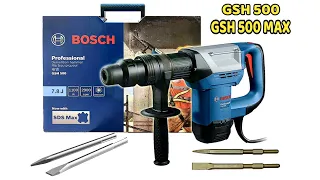 BOSCH GSH 500 - GSH 500 MAX  5kg Demolition Hammer Machine , bit locking / compressor  problem