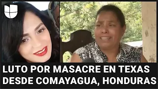 Madre de una de las víctimas de la masacre en Texas cuenta cómo se enteró de la tragedia