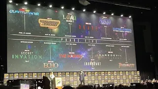 KEVIN FEIGE ANNOUNCES MARVEL PHASE 5 LIVE AT COMIC CON | AUDIENCE REACTION