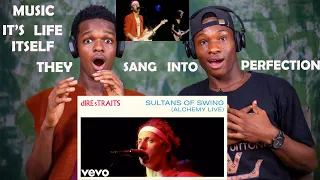 OUR FIRST TIME HEARING DIRE STRAITS - SULTANS OF SWING (ALCHEMY LIVE) | PURE PERFECTION! REACTION!!!