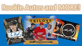 Bedard Hunt with Lots of Rookies and More! 2023-24 Upper Deck Trilogy Hockey