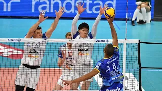 Highlights di Allianz Milano-Itas Trentino 3-0 (21° turno di SuperLega)