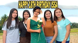 ISSA NASURPRISE SA KANYANG 18TH BIRTHDAY! CARLA, VEANCY, DARA, AND MEDITH DUMALO!