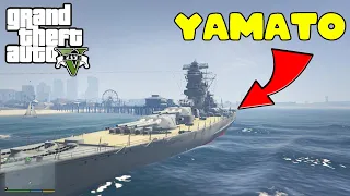 НЕРЕАЛЬНО КРУТОЙ ЛИНКОР YAMATO В GTA 5! - GTA 5 МОДЫ! ОБЗОР МОДОВ В GTA 5!