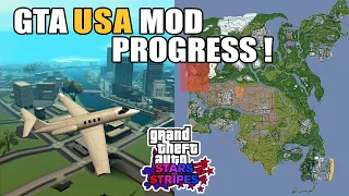 GTA USA Mod Progress - Grape Hills and Rose City (Stars & Stripes 1.2)