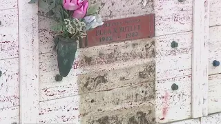 Carson cemetery is second vandalized in days; metal nameplates stolen