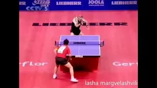 Wang Hao vs Jean Michel Saive (World Cup 2005)