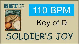 Soldier's Joy  - 110 BPM bluegrass backing track