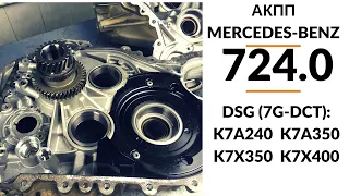 АКПП Mercedes Benz CLA, GLA: 724.0 DSG (7G-DCT)