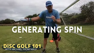 Generating Spin For MORE Distance // DISC GOLF 101