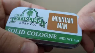 Stirling Soap Solid Cologne Review - My Favourites