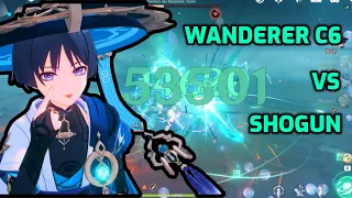 Wanderer C6 vs Raiden Shogun