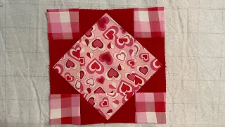 Art square quilt block tutorial