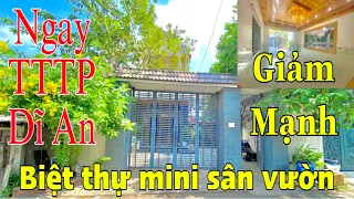 Giảm sốc 500tr_Bán gấp biệt thự ngay TTTP dĩ an_Giáp ranh với TP Thủ đức_Tiện ích đầy đủ vây quanh