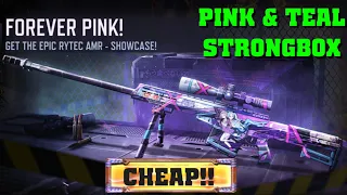 *NEW* PINK & TEAL STRONGBOX with EPIC Rytec AMR - Showcase - 15 Spins - Call of Duty Mobile