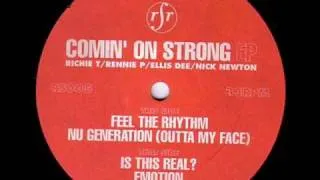 RHYTHM SECTION - COMIN' ON STRONG EP - FEEL THE RHYTHM